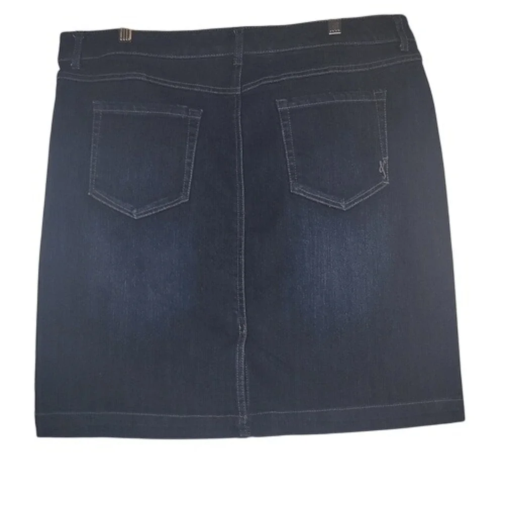 Style‎ & Co Classic Blue Denim Skirt